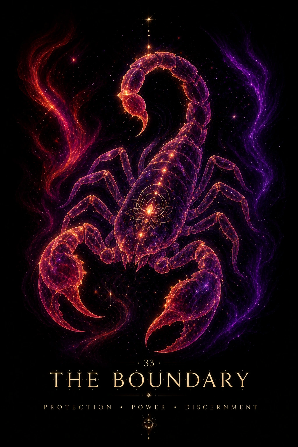 The Boundary, guided by Scorpion, from Oracle of the Living Veil